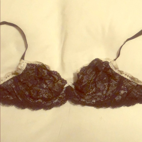 Unlined Lace Bra - Picture 1 of 5